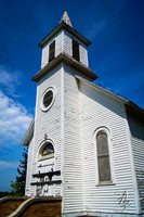 Boarded church